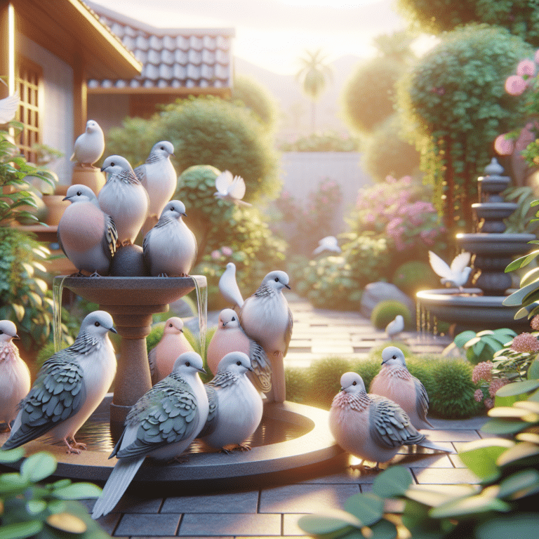 Documenting the Beauty of Backyard Doves