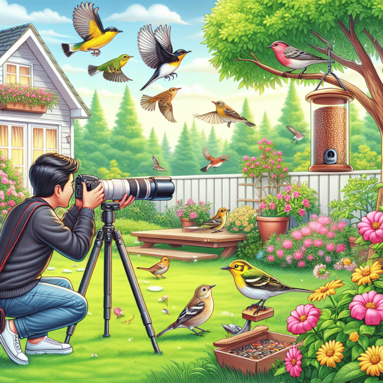 Getting the Perfect Shot of Backyard Warblers