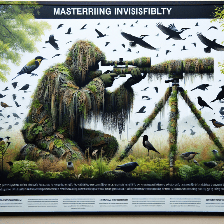 Invisible Photographer: How to Stay Hidden While Photographing Birds