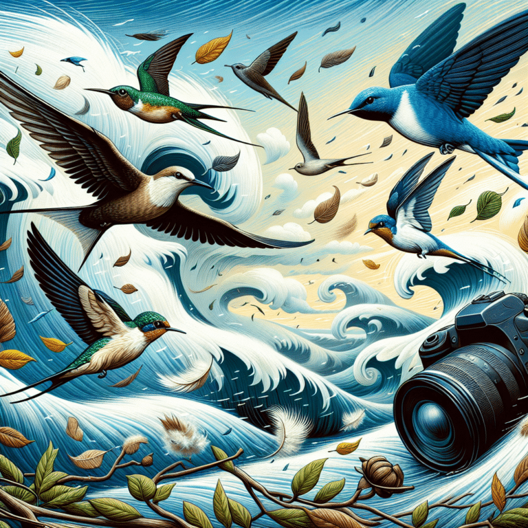 Windy and Wild: Tips to Capture Birds amidst Breezes