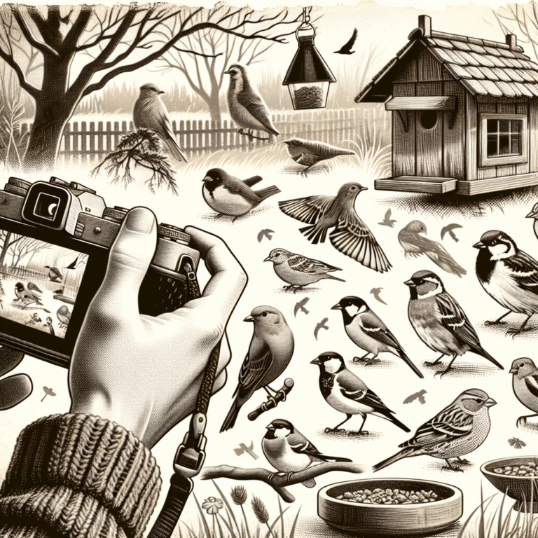 How Beginners Can Photograph Backyard Birds in Black and White