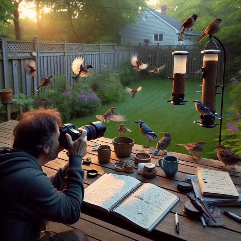 Learning Bird Photography in Your Own Backyard