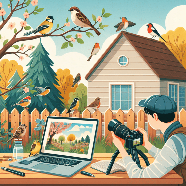 A Beginner's Guide: How to Photograph Common Backyard Birds