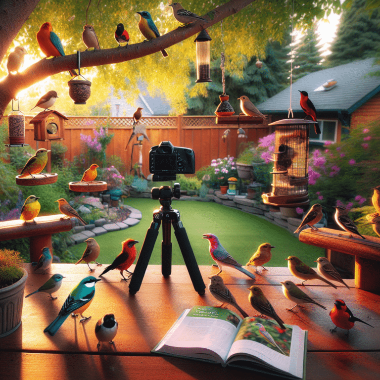 Learning Bird Photography in Your Own Backyard